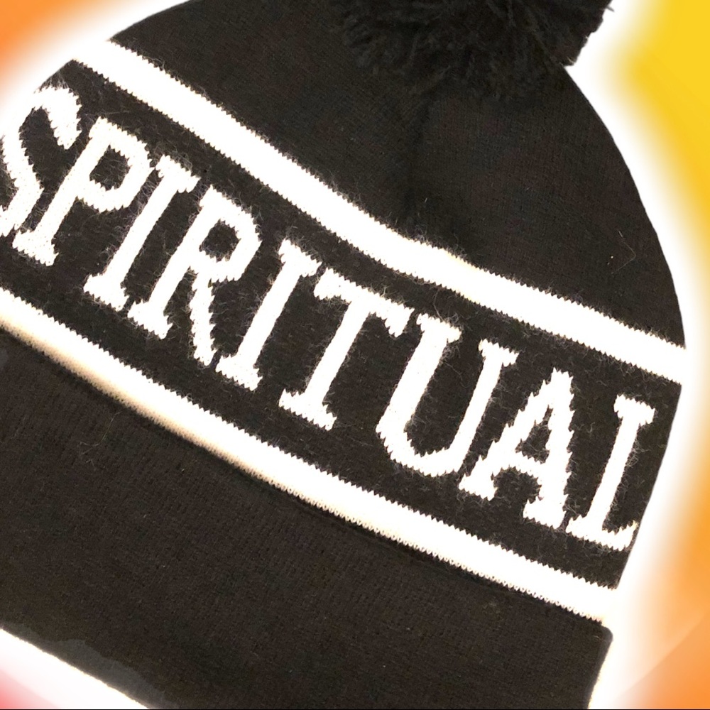 NWOT Spiritual Gangster winter knit logo beanie - Picture 14 of 15